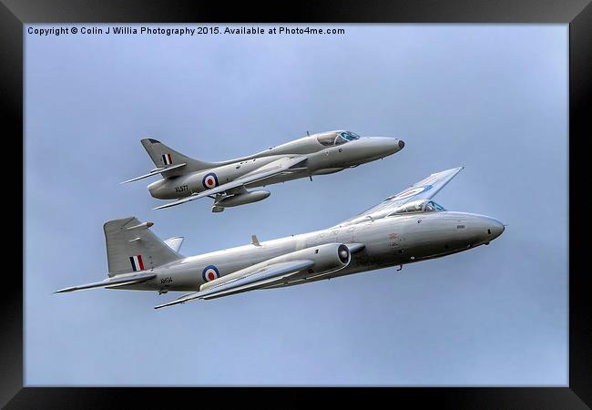  The Midair Duo Framed Print by Colin Williams Photography