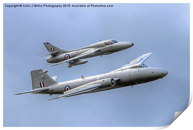  The Midair Duo Print by Colin Williams Photography