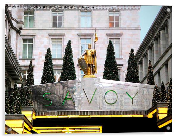  Savoy Acrylic by Sharon Lisa Clarke