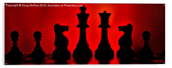  chess  Acrylic by Doug McRae