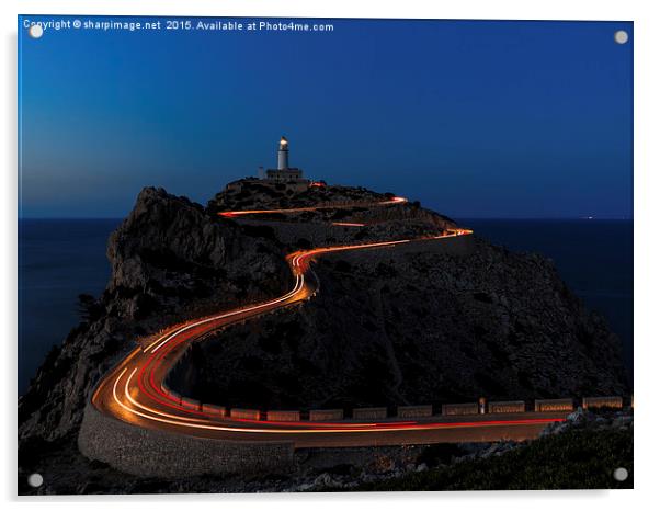 Cap de Formentor Lighthouse Acrylic by Sharpimage NET