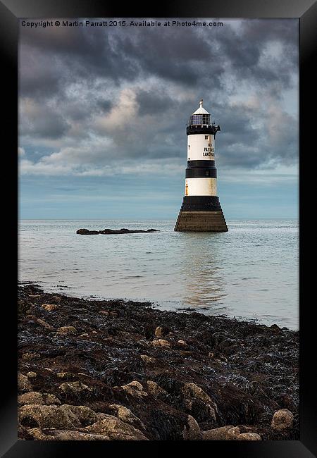 Penmon Point Lighthouse Framed Print by Martin Parratt