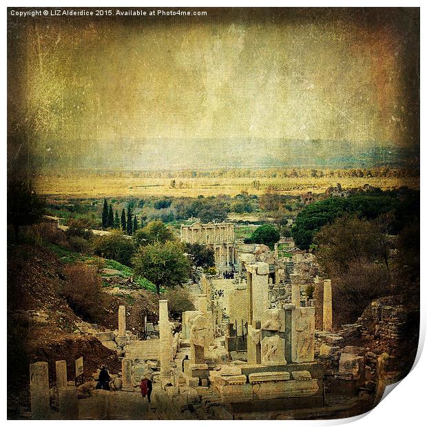  Ephesus Print by LIZ Alderdice