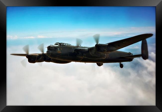  Lancaster Bomber Framed Print by Jason Green