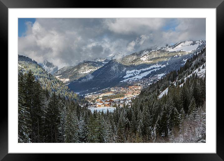  Chatel Framed Mounted Print by David Hare