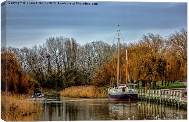  The Sandwich Stour Canvas Print by Thanet Photos