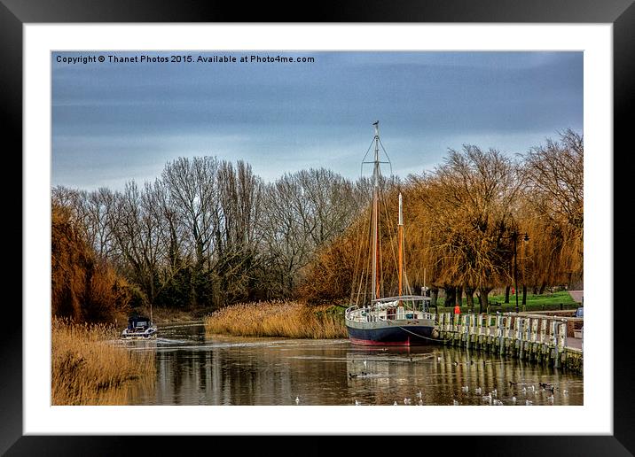  The Sandwich Stour Framed Mounted Print by Thanet Photos