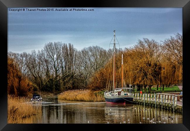  The Sandwich Stour Framed Print by Thanet Photos