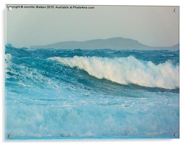 Surf's Up Acrylic by Jennifer Henderson