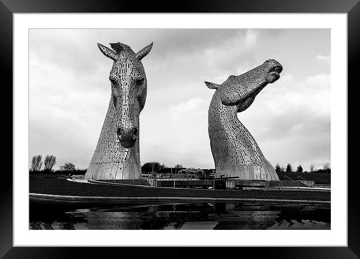  The Kelpies Framed Mounted Print by Sam Smith