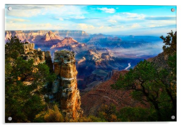 Grand Canyon Dream 2 Acrylic by Chuck Underwood