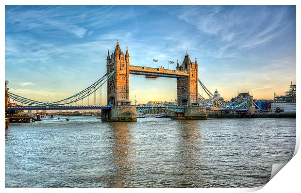 Tower Bridge London Print by Jason Green
