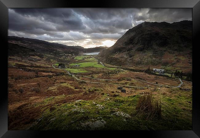  Snowdonia National Park Framed Print by Leighton Collins