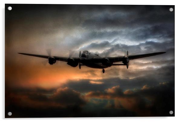 Lancaster Bomber  Acrylic by Jason Green