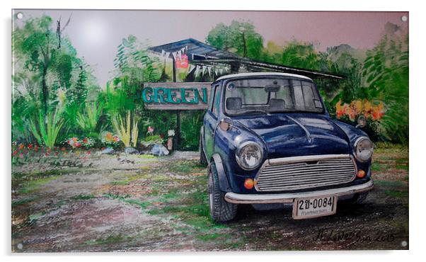  A little bit of Thailand Acrylic by John Lowerson
