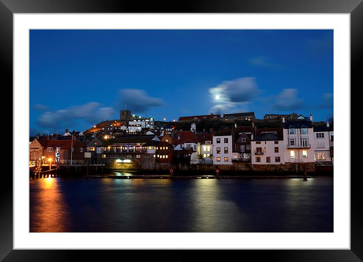  Whitby Harbour Framed Mounted Print by Jason Moss
