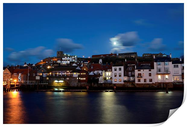  Whitby Harbour Print by Jason Moss