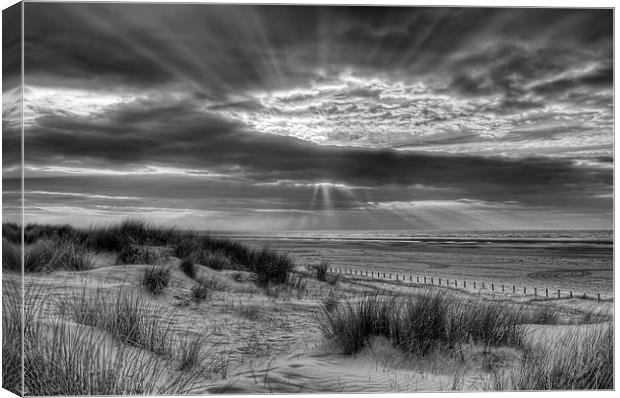 Light Rays Canvas Print by Roger Green