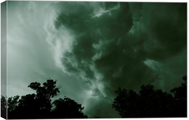  Stormy Day Canvas Print by james balzano, jr.