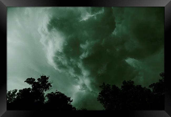  Stormy Day Framed Print by james balzano, jr.
