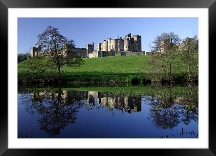 Alnwick Castle Framed Mounted Print by Gail Johnson