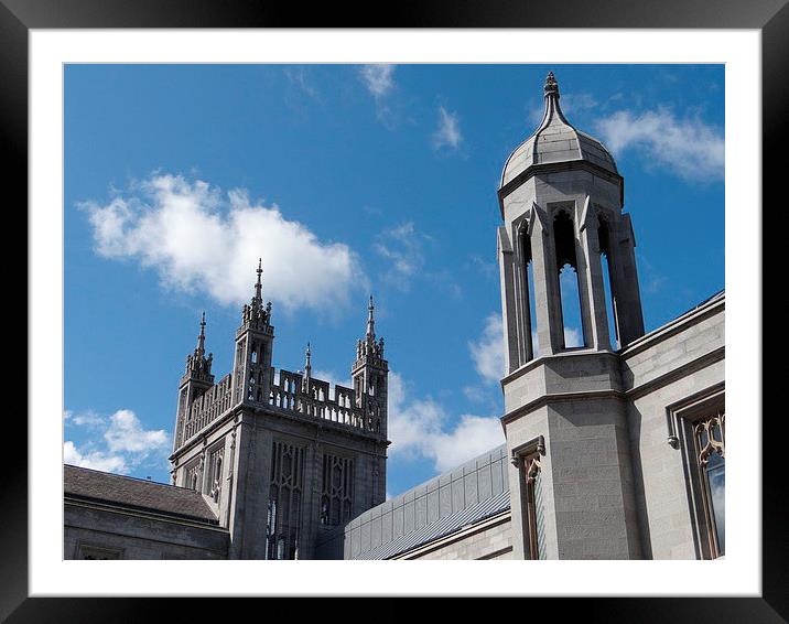  Marischal College Framed Mounted Print by ian jackson
