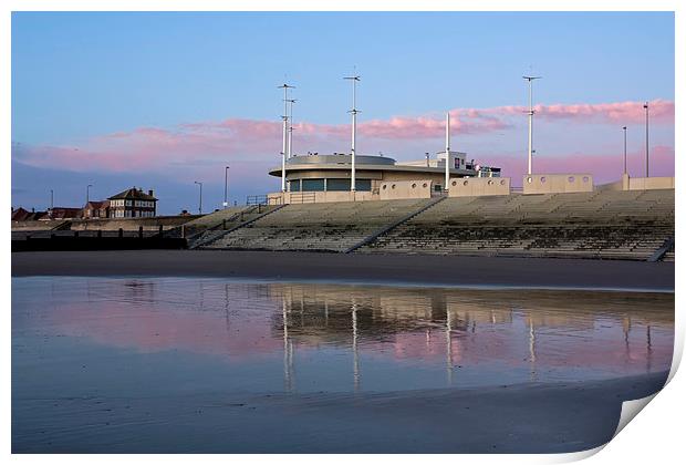  Coloured Cleveley's Sky Print by Gary Kenyon