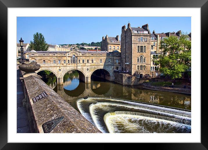 Pulteney Bridge, Bath, Framed Mounted Print by Gary Kenyon