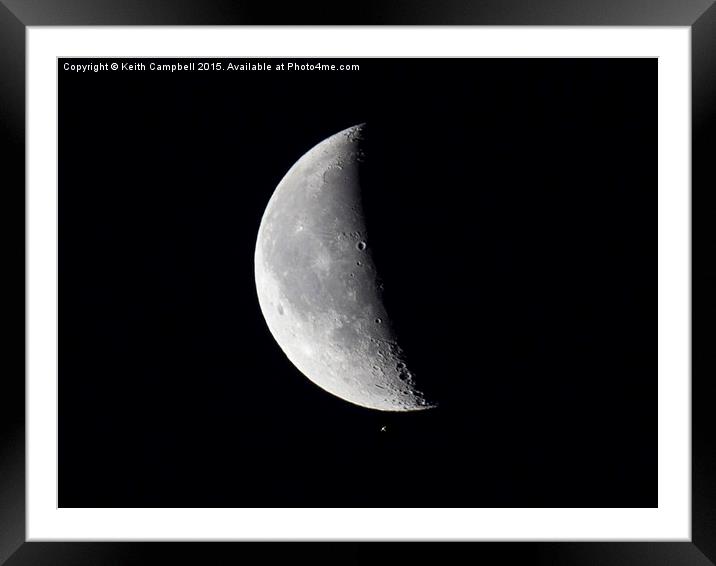  International Space Station Emergency Framed Mounted Print by Keith Campbell