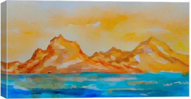  highland landscape      Canvas Print by dale rys (LP)