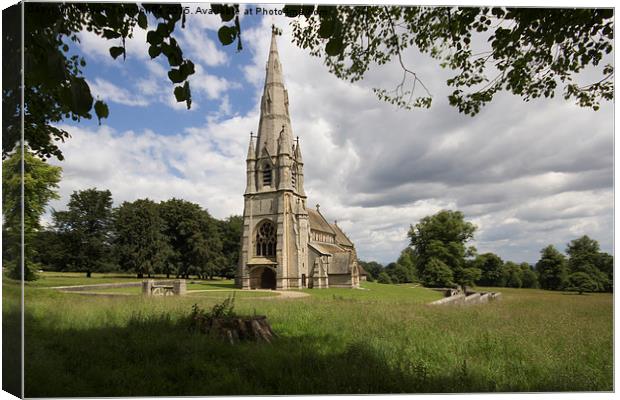  St Mary's Church Canvas Print by Alan Tunnicliffe
