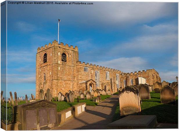  Saint Marys Church. Canvas Print by Lilian Marshall