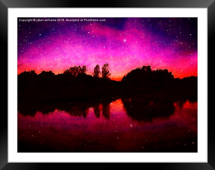 Ethereal World Framed Mounted Print by Jason Williams