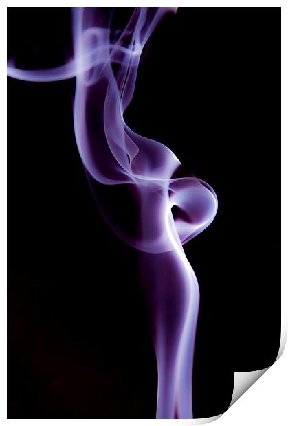  Velvet Smoke #1 Print by Mark Denham