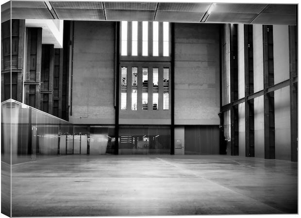 Empty spaces Tate Modern Canvas Print by Maggie Railton