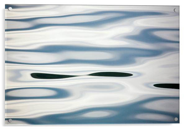 Water Surface Pattern Acrylic by Pearl Bucknall