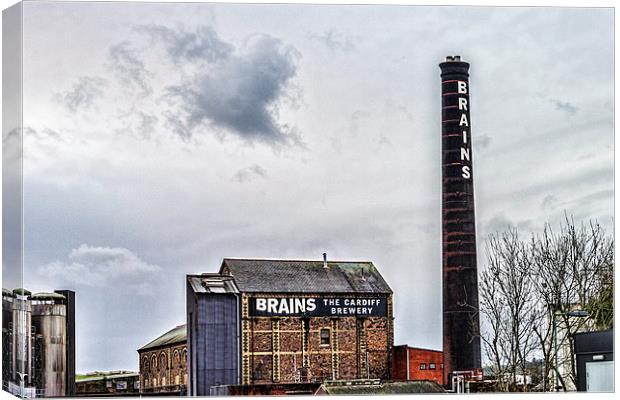 The Brewery Canvas Print by Steve Purnell