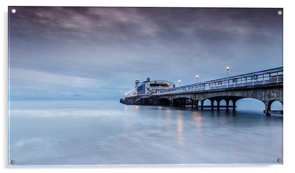  Bournemouth Pier, Hampshire Acrylic by Adam Payne
