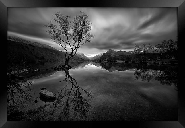  Dark Reflections Framed Print by Jed Pearson