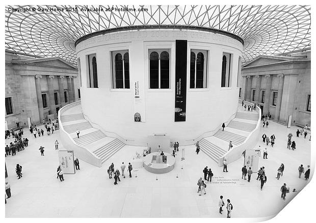  The British Museum Print by Gary Horne