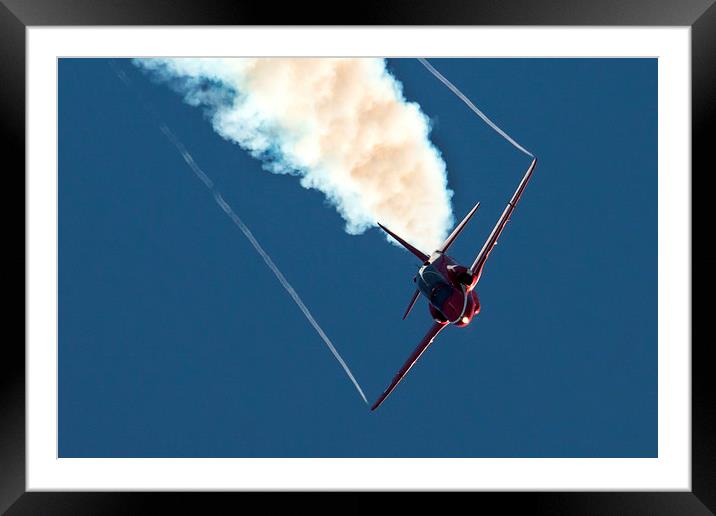 Red Arrow  Framed Mounted Print by J Biggadike