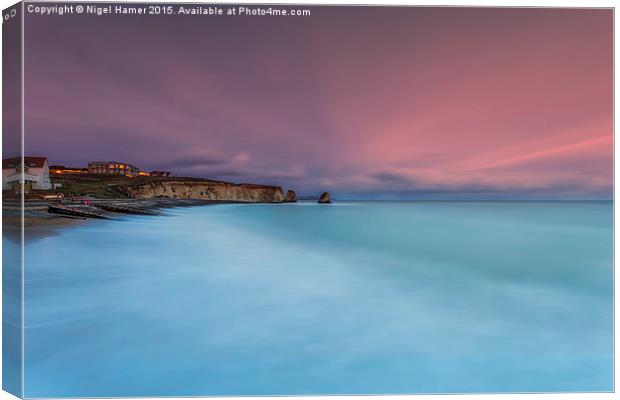 Freshwater Bay Canvas Print by Wight Landscapes