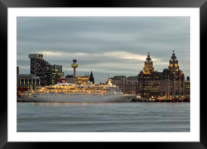  Liverpool Dawn Framed Mounted Print by Rob Lester
