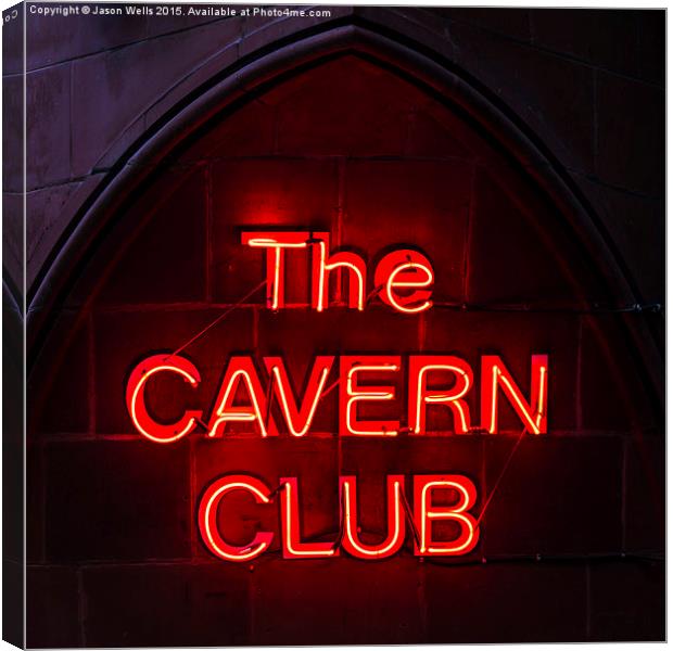 The iconic Cavern Club Canvas Print by Jason Wells