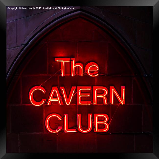 The iconic Cavern Club Framed Print by Jason Wells