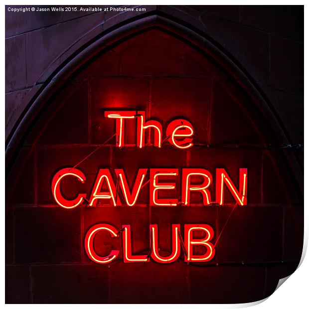 The iconic Cavern Club Print by Jason Wells