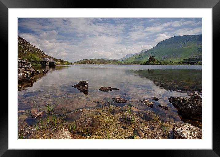  Lake of Tranquility Framed Mounted Print by Pam Sargeant