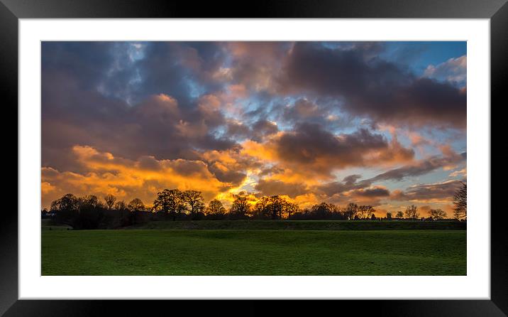  Firey Mote Park. Framed Mounted Print by natssnapz photography