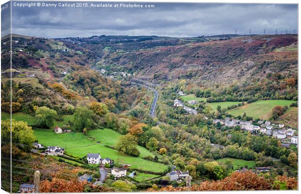 Clydach, Monmouthshire, Wales Canvas Print by Danny Callcut