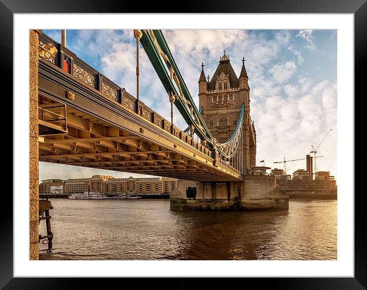  The Magnificent Tower Bridge Framed Mounted Print by LensLight Traveler